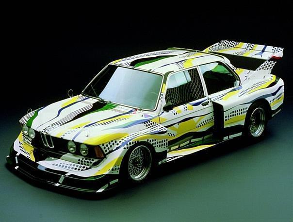 Roy Lichtenstein, Art Car, 1977 - BMW 320i Gruppe 5 Rennversion